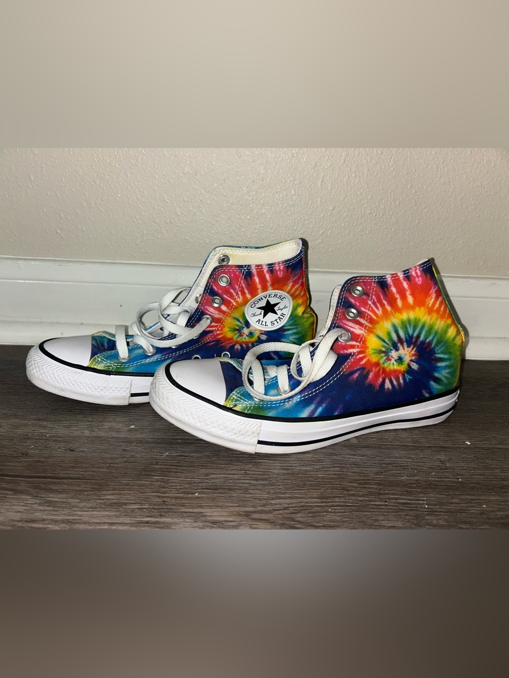 Converse High Top Tie-Dye Sneakers - Rainbow
